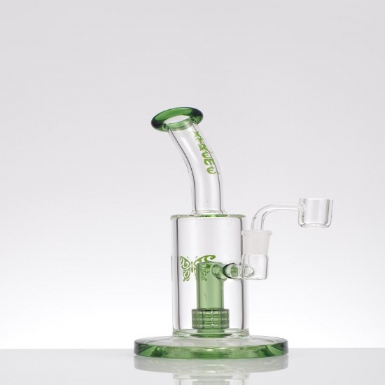 10″ Dual Functions Xtreme Glass Bong with Banger – Assorted (B3)